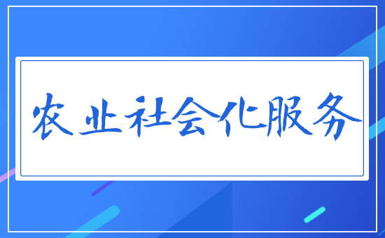 農(nóng)業(yè)社會(huì)化