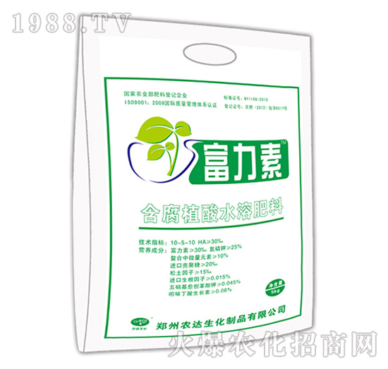 富力素含腐植酸水溶肥料-農(nóng)達(dá)生化