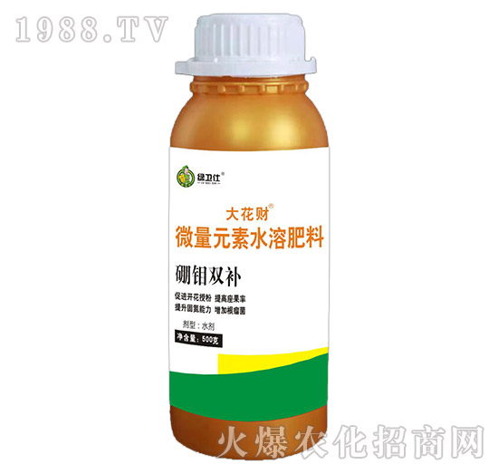 微量元素水溶肥料-大花財(cái)-綠仕生物