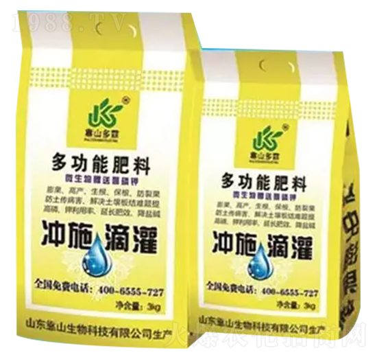 多動(dòng)能肥料-沖施滴灌-靠山生物