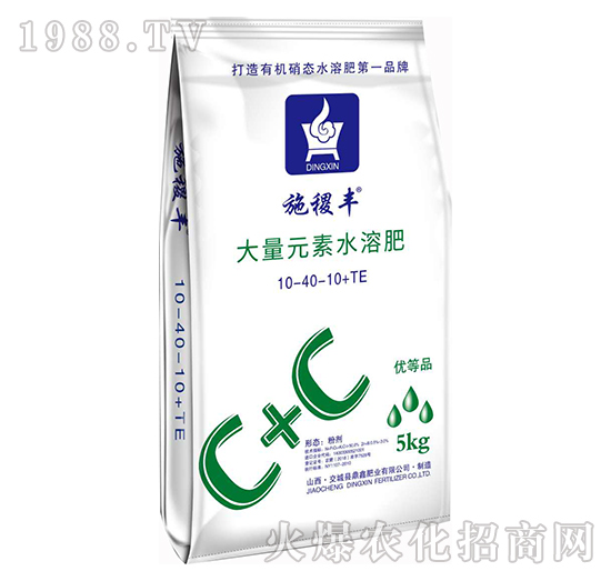 大量元素水溶肥料10-40-10+TE-施稷豐-鼎鑫肥業(yè)