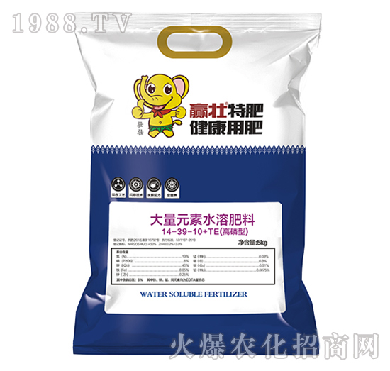 高磷型大量元素水溶肥料14-39-10+TE-贏壯-派森農(nóng)化