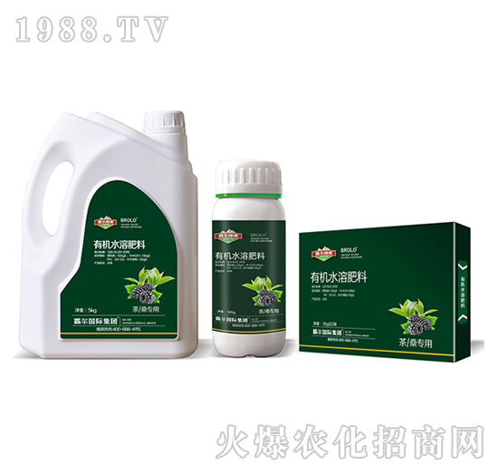 茶桑專用含氨基酸水溶肥料-霸爾綠博