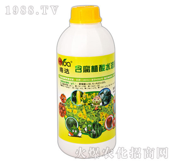 含腐植酸水溶肥料（800mL）-皓達(dá)農(nóng)業(yè)