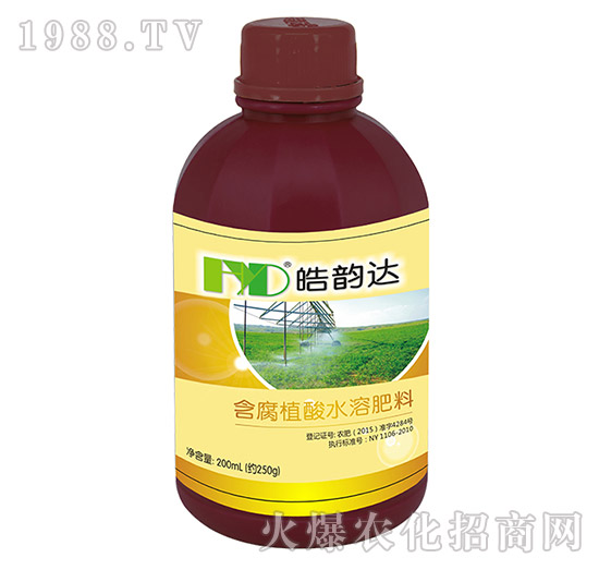 含腐植酸水溶肥料（200mL）-皓達農(nóng)業(yè)