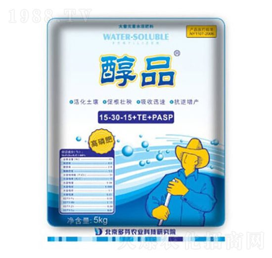 大量元素水溶肥料15-30-15+TE+PASP-醇品-多芬農(nóng)業(yè)