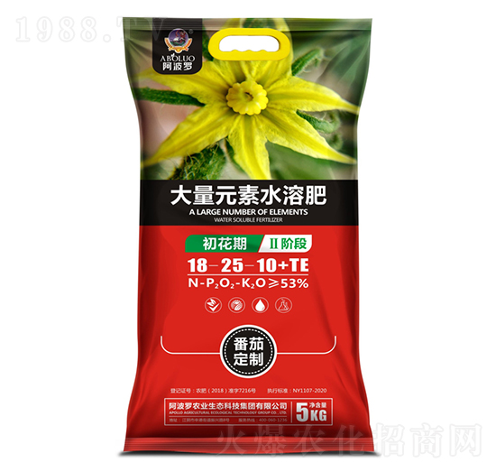 番茄初花期專用大量元素水溶肥-阿波羅