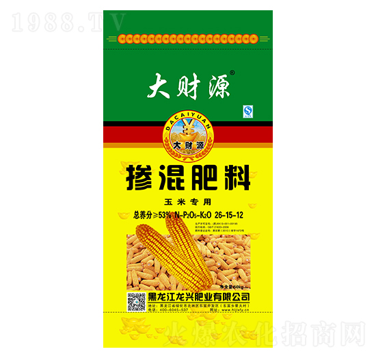 玉米專用摻混肥料26-15-12-大財(cái)源-龍興肥業(yè)