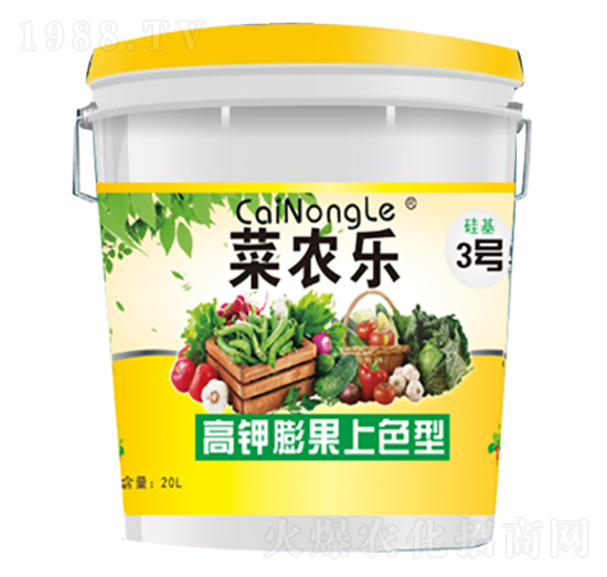 高鉀膨果上色型沖施肥-菜農(nóng)樂3號-帝益肥