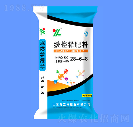 緩控釋肥料28-6-8-奇立偉