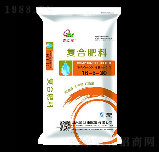 純硫基復(fù)合肥料16-5-30-奇立偉