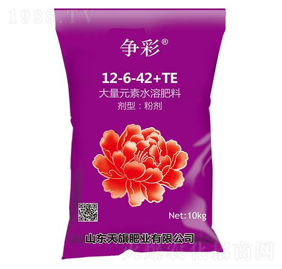 大量元素水溶肥13-6-42+TE-爭彩-天旗肥業(yè)