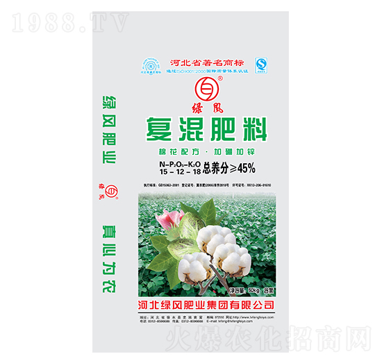 加硼加鋅復(fù)混肥料15-12-18-綠風(fēng)肥業(yè)