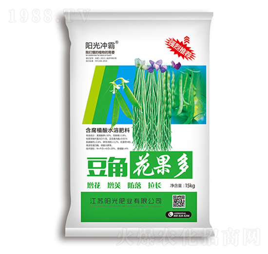 含腐植酸水溶肥料-豆角花果多-陽(yáng)光沖霸-陽(yáng)光肥業(yè)