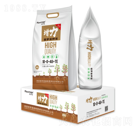 大量元素水溶肥料10-0-48+TE-增力-陽光肥業(yè)