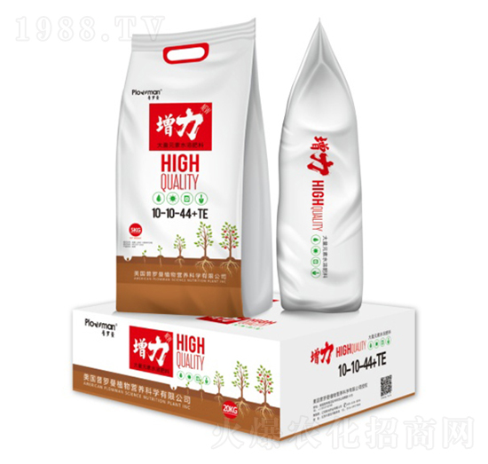 增力大量元素水溶肥料10-10-44+TE-普羅曼-陽光肥業(yè)