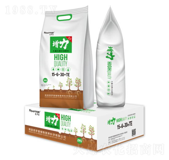 增力大量元素水溶肥料15-6-30+TE-普羅曼-陽光肥業(yè)