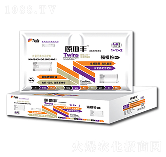 A+B系列大量元素加有機質(zhì)組合-顧地豐-泰達農(nóng)化