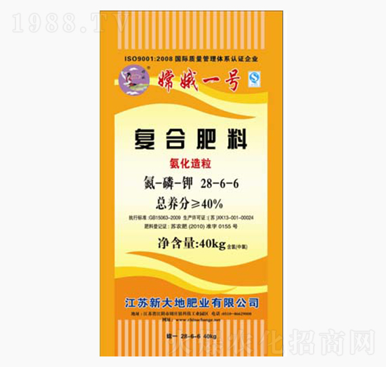 氨化造粒復(fù)合肥料28-6-6-嫦娥一號(hào)-新大地