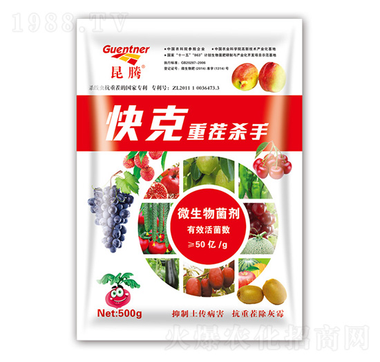 微生物菌劑-快克重茬殺手-昆騰農(nóng)業(yè)