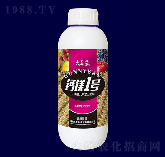 瓶裝中微量元素水溶肥-鈣鎂1號(hào)-大麻袋-昆騰農(nóng)業(yè)