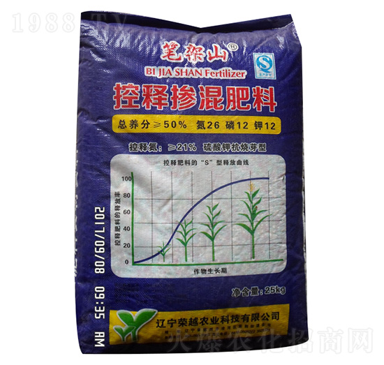 50%硫酸鉀抗燒芽型-控釋摻混肥料26-12-12-榮越農(nóng)業(yè)