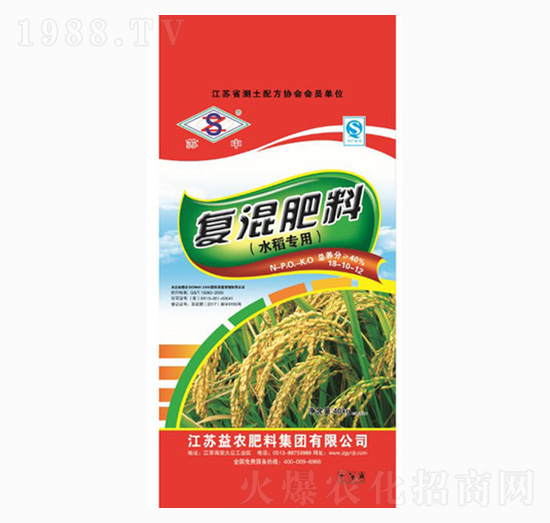 水稻專用復(fù)混肥料18-10-12-益農(nóng)