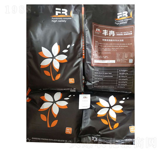 碳酶海藻酸系列水溶肥13-5-40+EDTA+TE 豐冉肥業(yè)