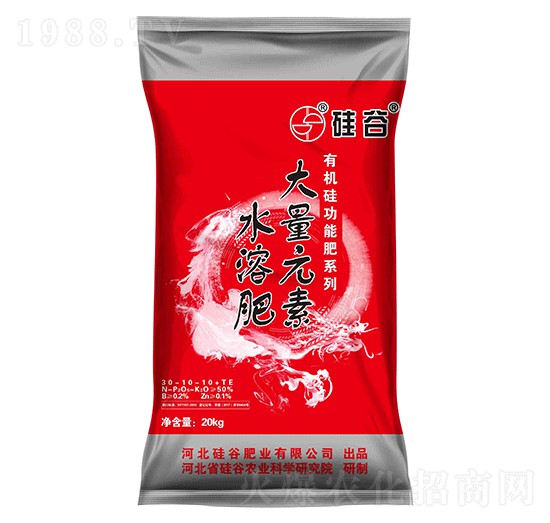 有機(jī)硅大量元素水溶肥料30-10-10+TE-硅谷化工