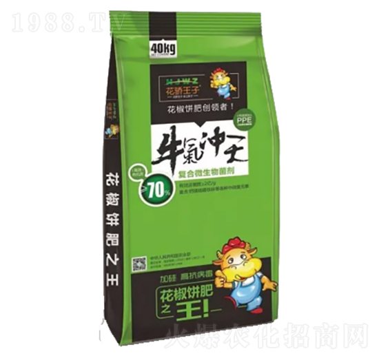 40kg復合微生物菌劑-牛氣沖天-豐根肥業(yè)