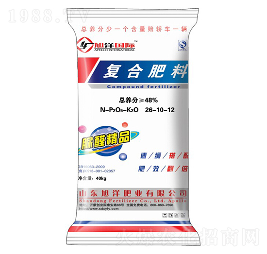 脲醛精品復(fù)合肥料26-10-12-旭洋肥業(yè)