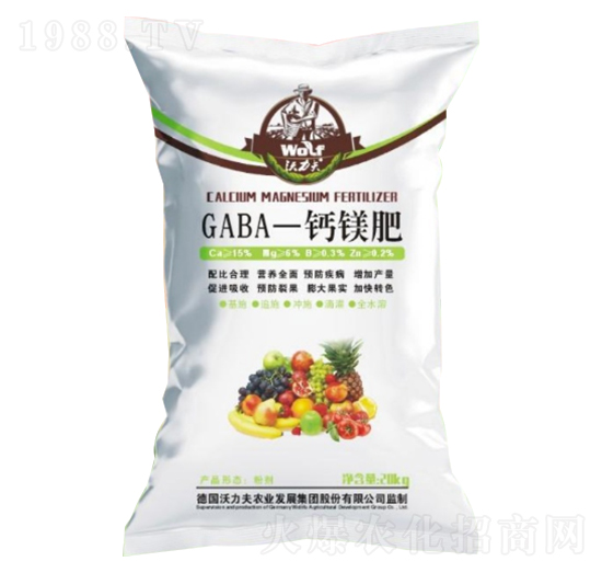 中量元素水溶肥料-GABA-鈣鎂肥（袋）-沃力夫