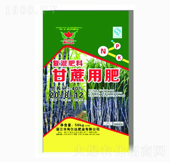 甘蔗專用復(fù)混肥料20-8-12-利爾達(dá)