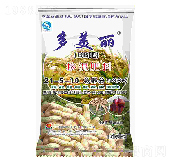 摻混肥料21-5-10-多美麗-新盛豐