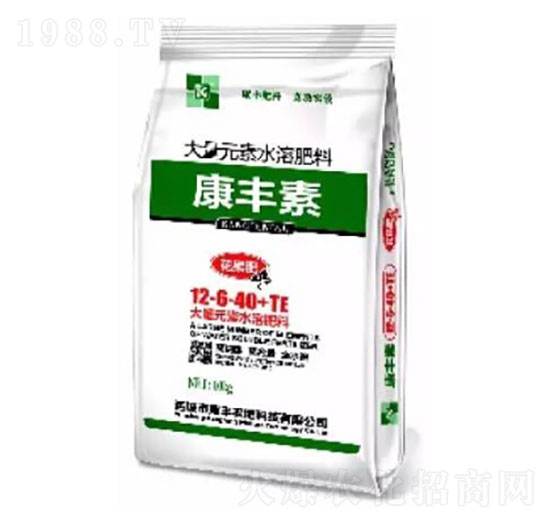 大量元素水溶肥12-6-40+TE-康豐素花果肥-康豐農(nóng)肥