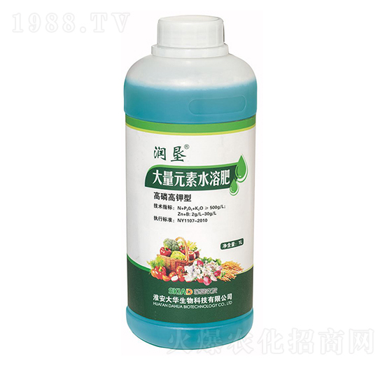 大量元素水溶肥料-潤墾-大華生物