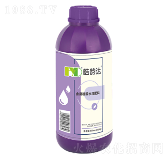 瓶裝含腐植酸水溶肥料-皓達農(nóng)業(yè)