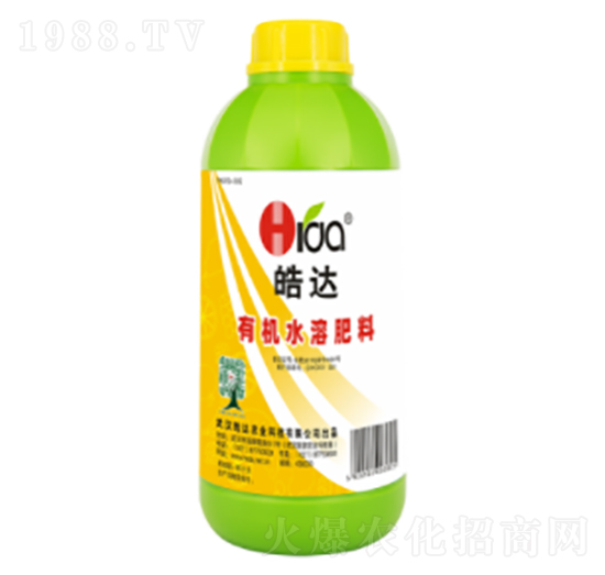 850ml有機水溶肥料-皓達農(nóng)業(yè)