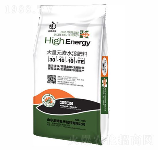 大量元素水溶肥料30-0-10+TE-淄博金禾