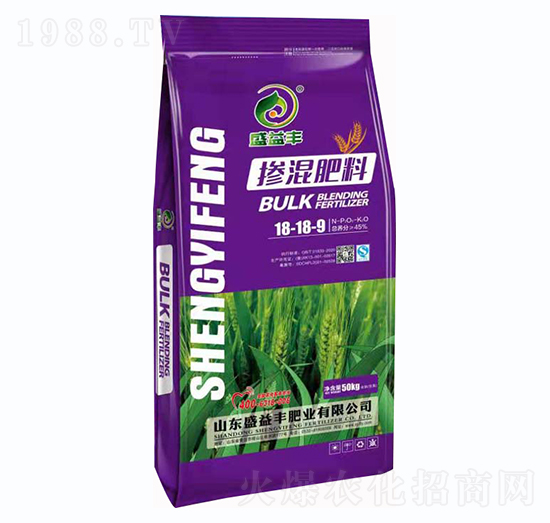 摻混肥料18-18-9-盛益豐