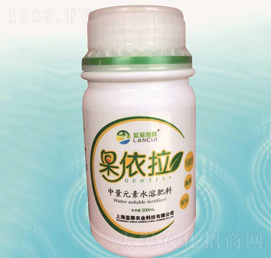 中量元素水溶肥料-果依拉-藍(lán)翠農(nóng)科