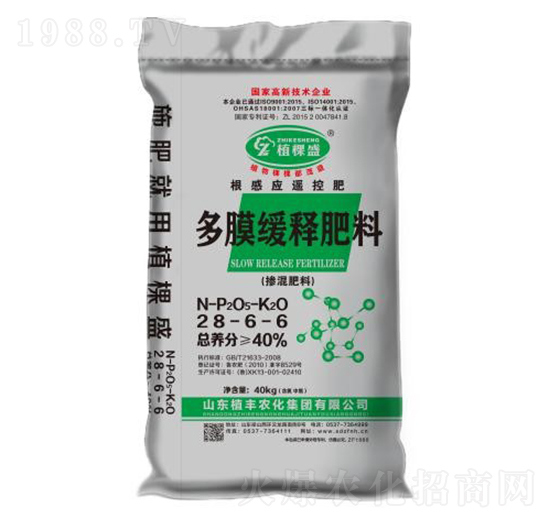 多膜緩控釋肥料28-6-6-植豐農化