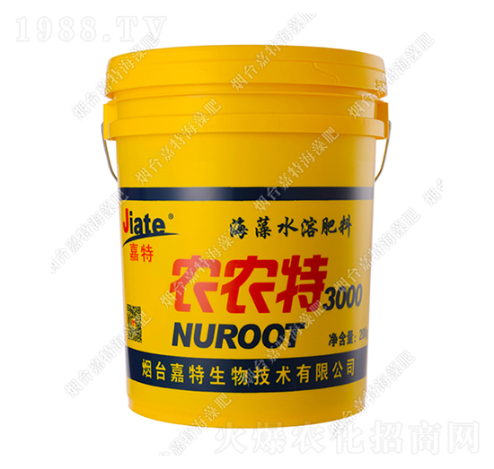 海藻水溶肥料-農(nóng)農(nóng)特3000-嘉特生物