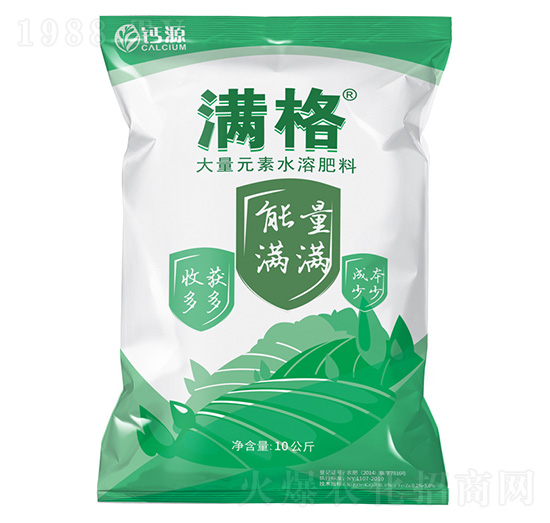 大量元素水溶肥-滿格-鈣源生物