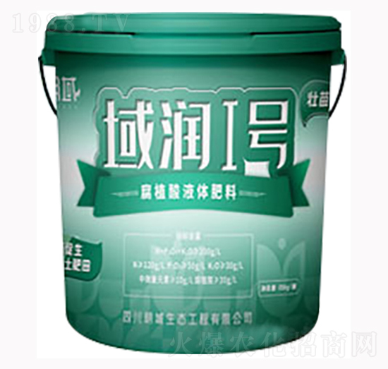 腐植酸液體肥料-域潤(rùn)1號(hào)-明域生態(tài)