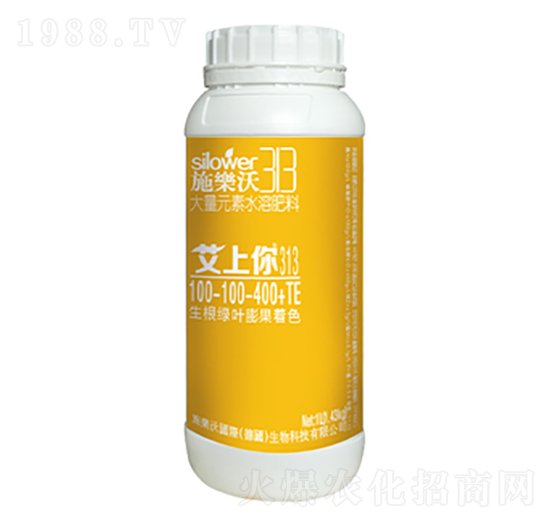 大量元素水溶肥料100-100-400+TE-艾上你-金波爾