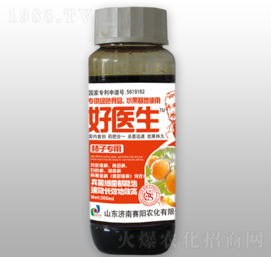 300ml柿子專用抑菌調(diào)節(jié)劑-好醫(yī)生-賽陽(yáng)農(nóng)化