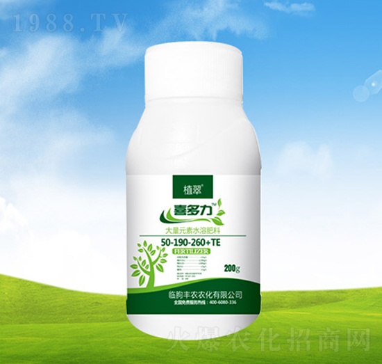 大量元素水溶肥料50-190-260+TE【200g】-喜多力-豐農(nóng)農(nóng)化