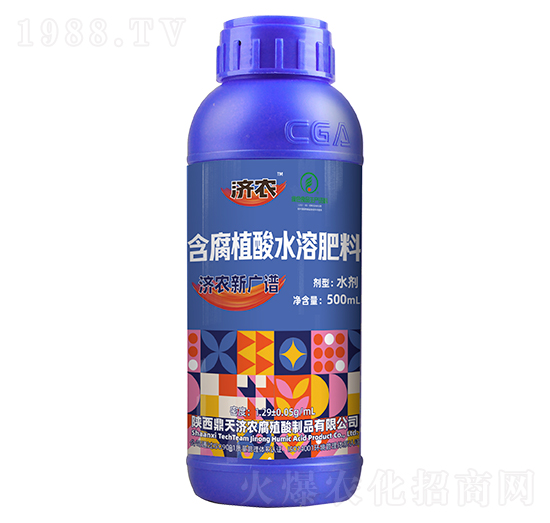 500ml含腐植酸水溶肥-濟(jì)農(nóng)新廣譜-濟(jì)農(nóng)