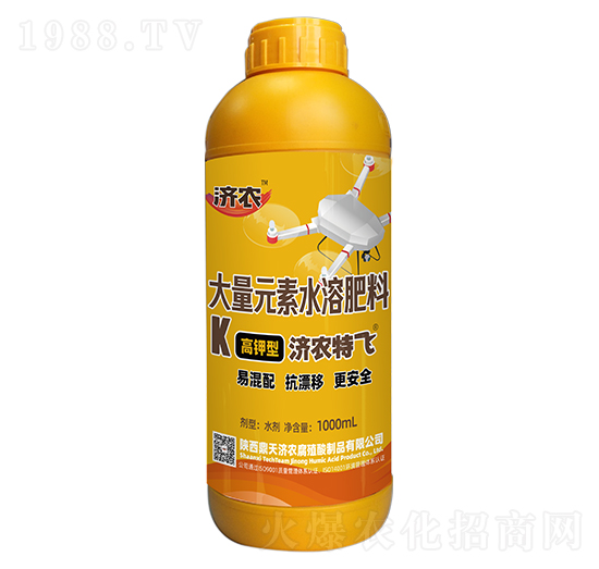 高鉀型大量元素水溶肥料-濟農(nóng)特飛-濟農(nóng)